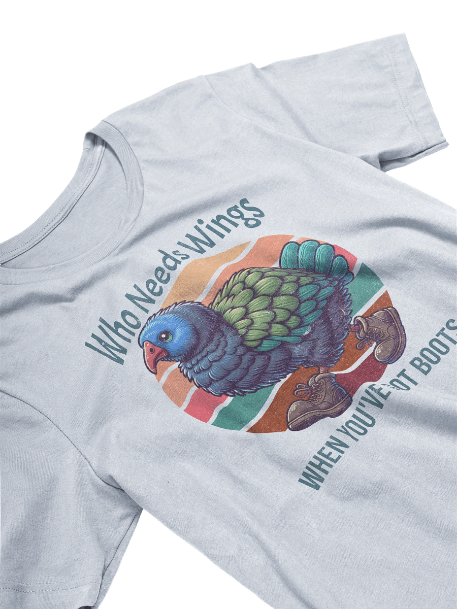 Cute takahe tshirt, bird rescue tee, bird lover gift, wildlife carer tee, nature lover tee, cute animal shirt, funny conservation gift product image (3)