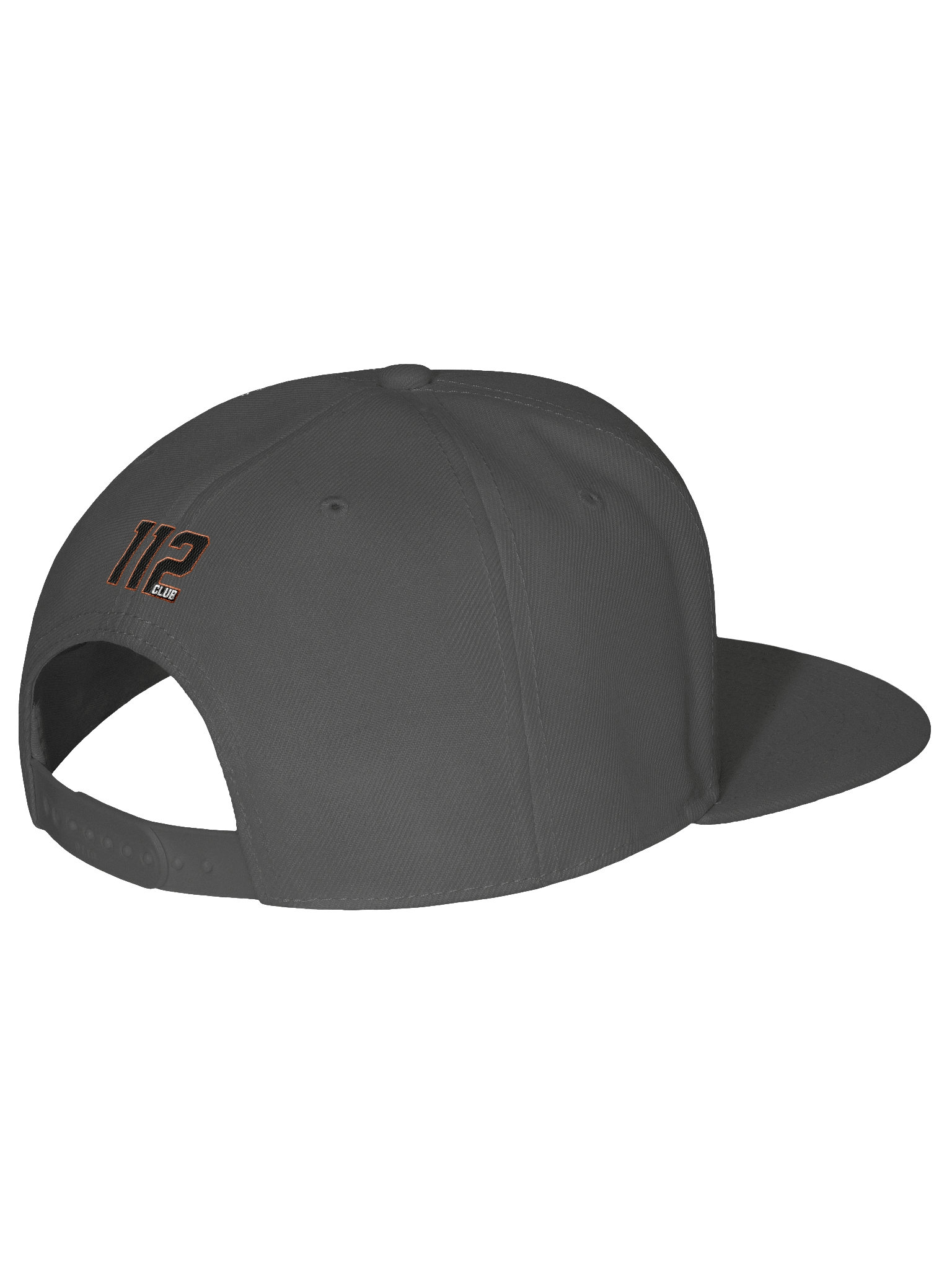 111 Club Throttle & Iron Snapback Cap — Orange Outline Edition product image (3)
