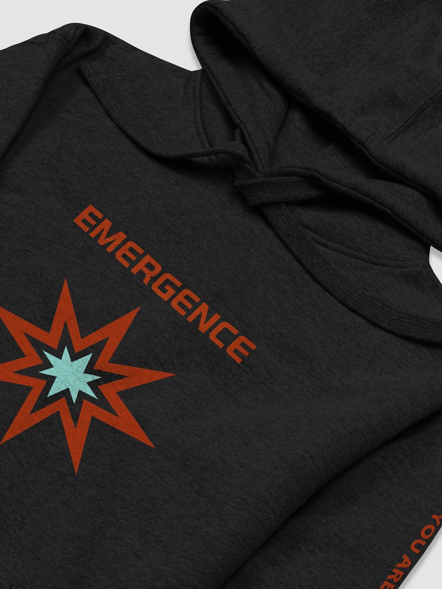 Emergence Logo-wear Hoodie, Black product image (3)