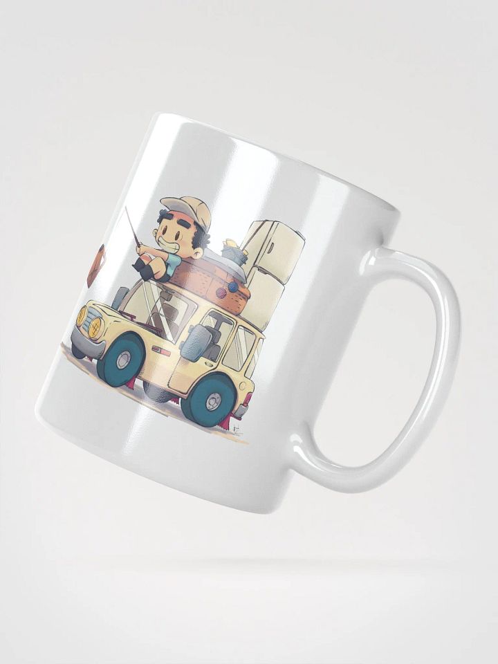 Go Go My Car | White Glossy Mug product image (4)
