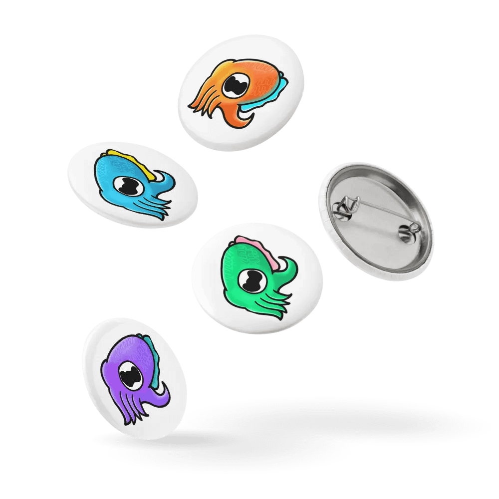 Cuttle Crew Pins Set product image (14)