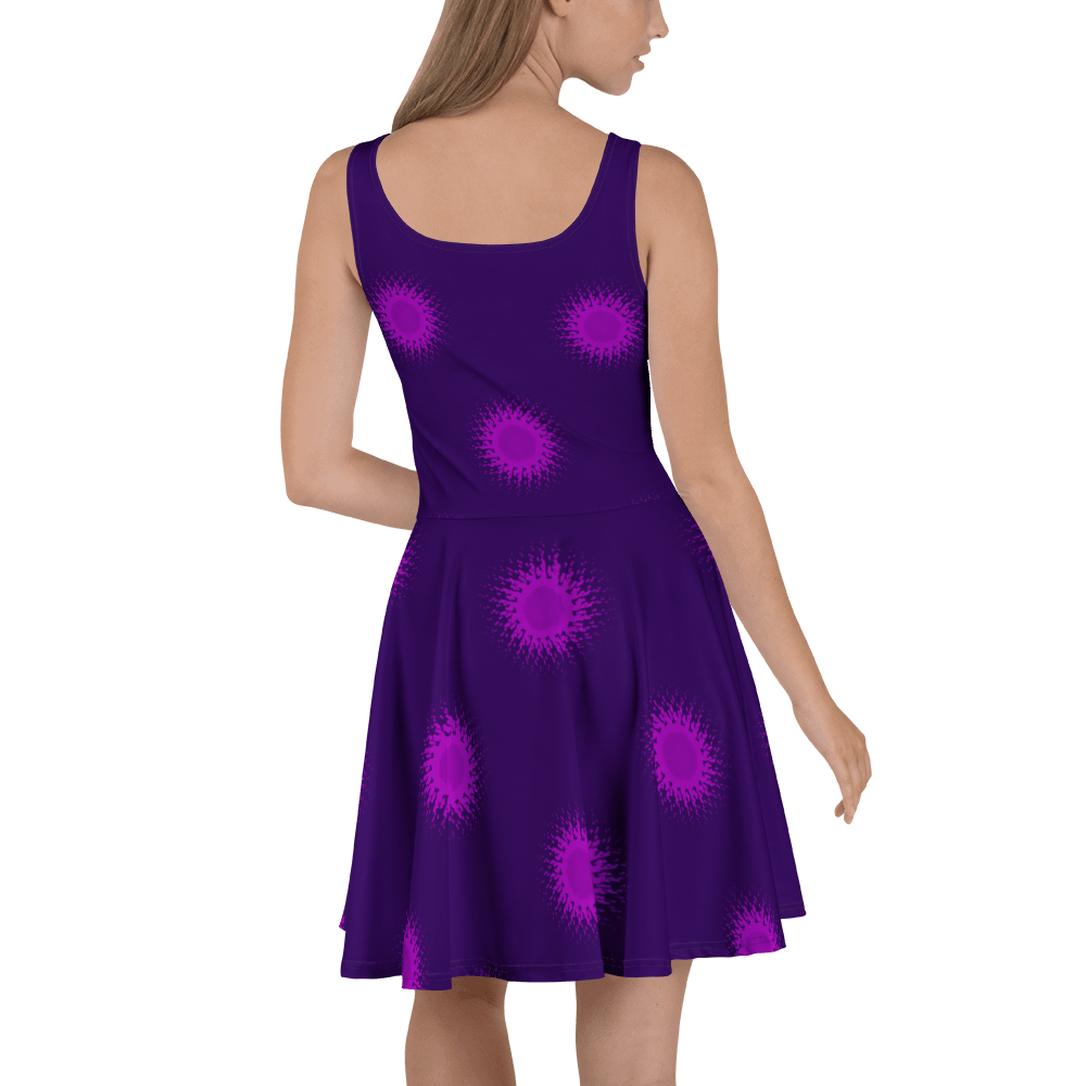 Orchid and Purple Skater Dress product image (4)