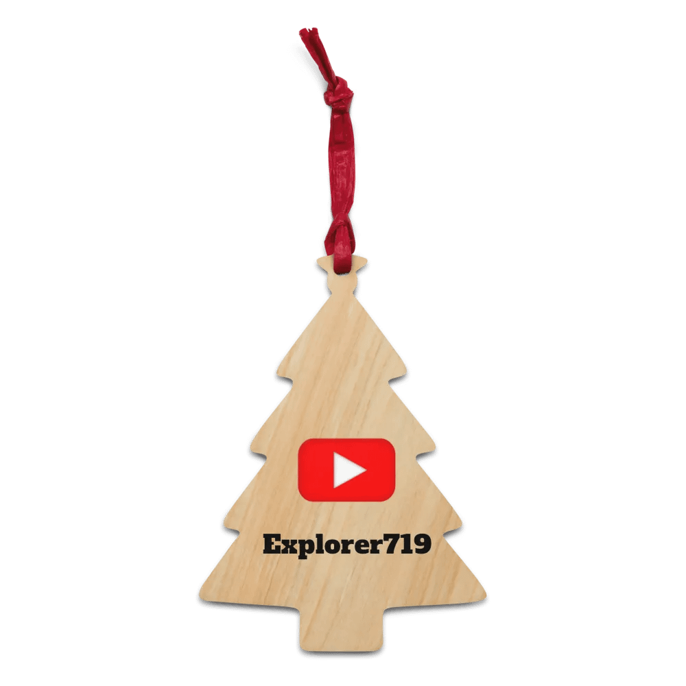 Explorer719 Custom Wooden Ornament product image (1)