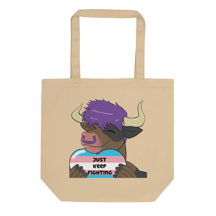 Yuuma Just Keep Fighting Pride Tote product image (1)