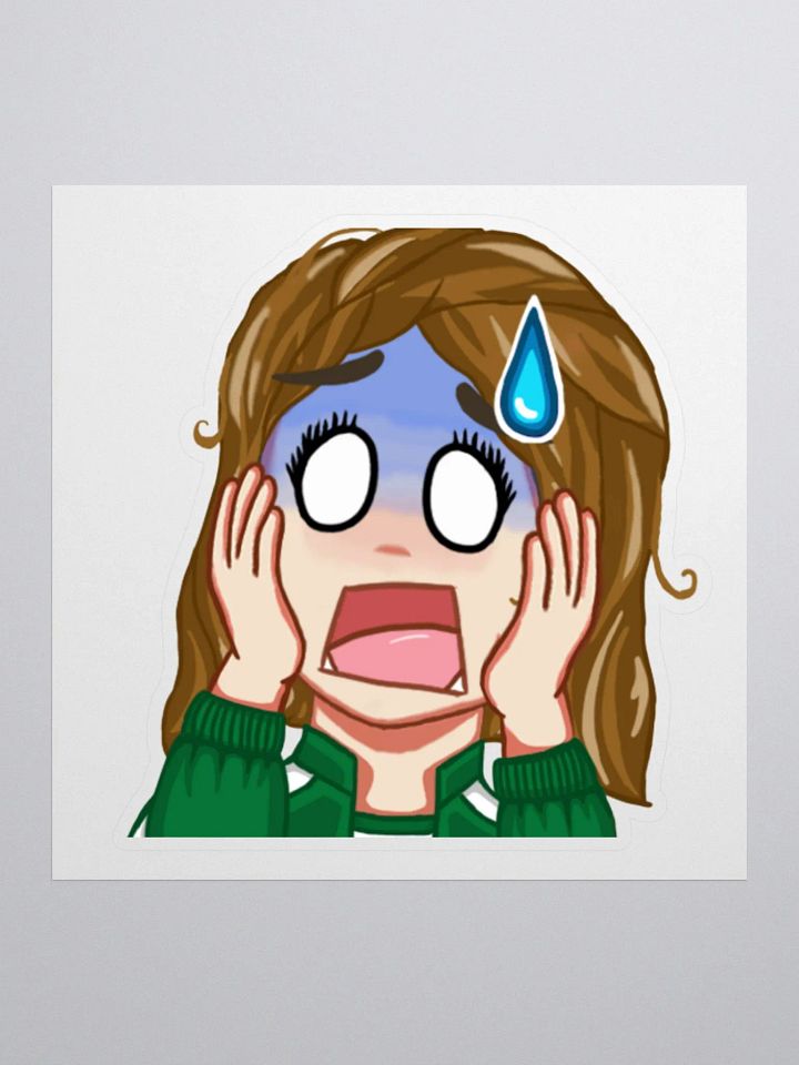 Panic Emote Sticker product image (1)