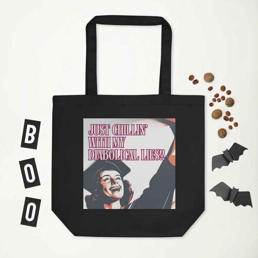 Diabolical Lies Graduation Cap Tote Bag product image (5)