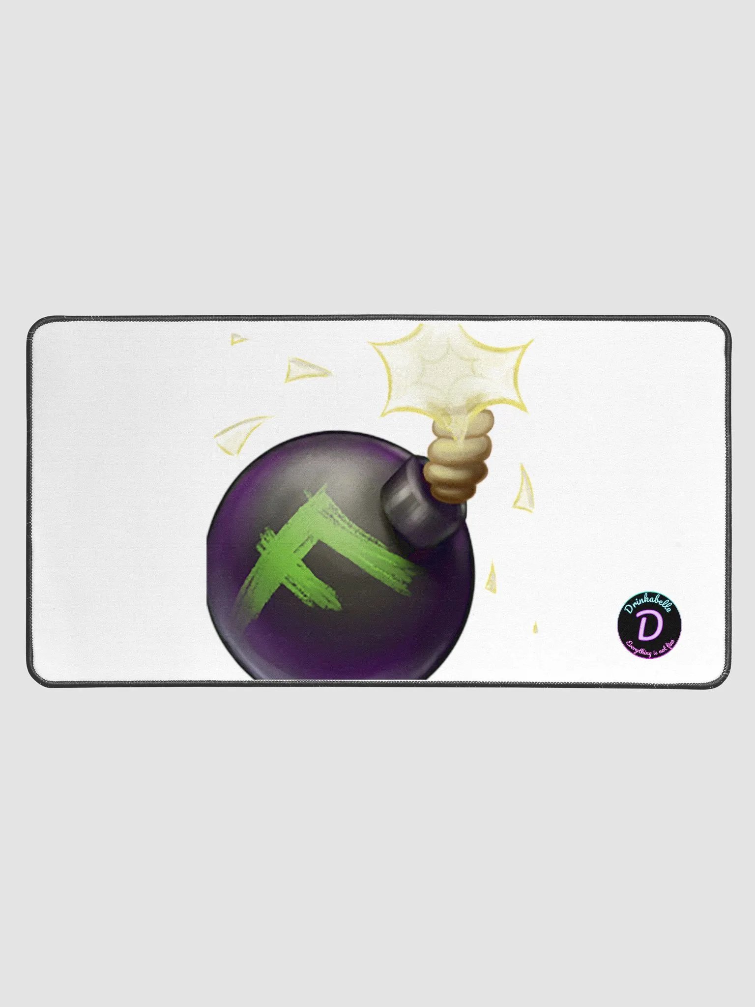F Bomb - Desk Mat product image (1)