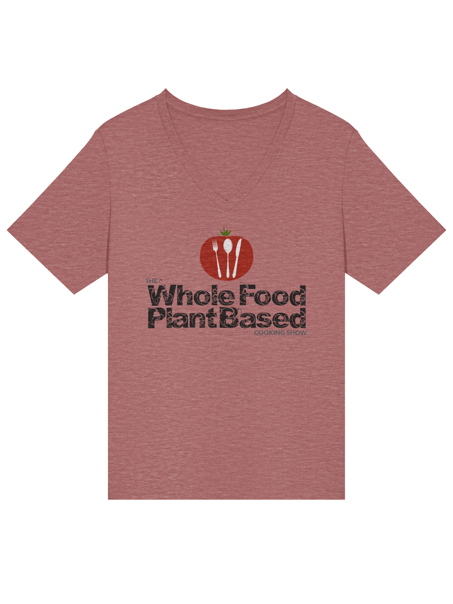 The Whole Food Plant Based Cooking Show Women's Tee Light product image (14)
