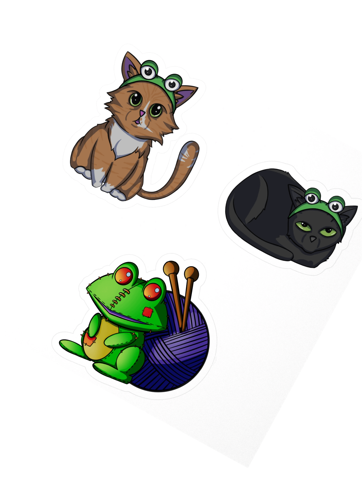 Night of A Thousand Frogs Sticker Pack product image (2)