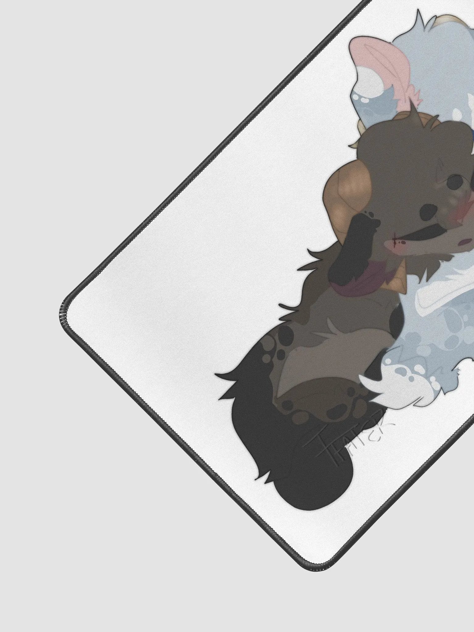 Goat Cuddles 2 Desk Mat 12