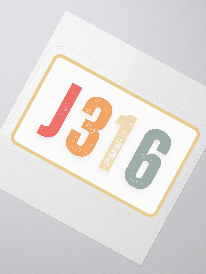 John 3:16 Sticker product image (3)