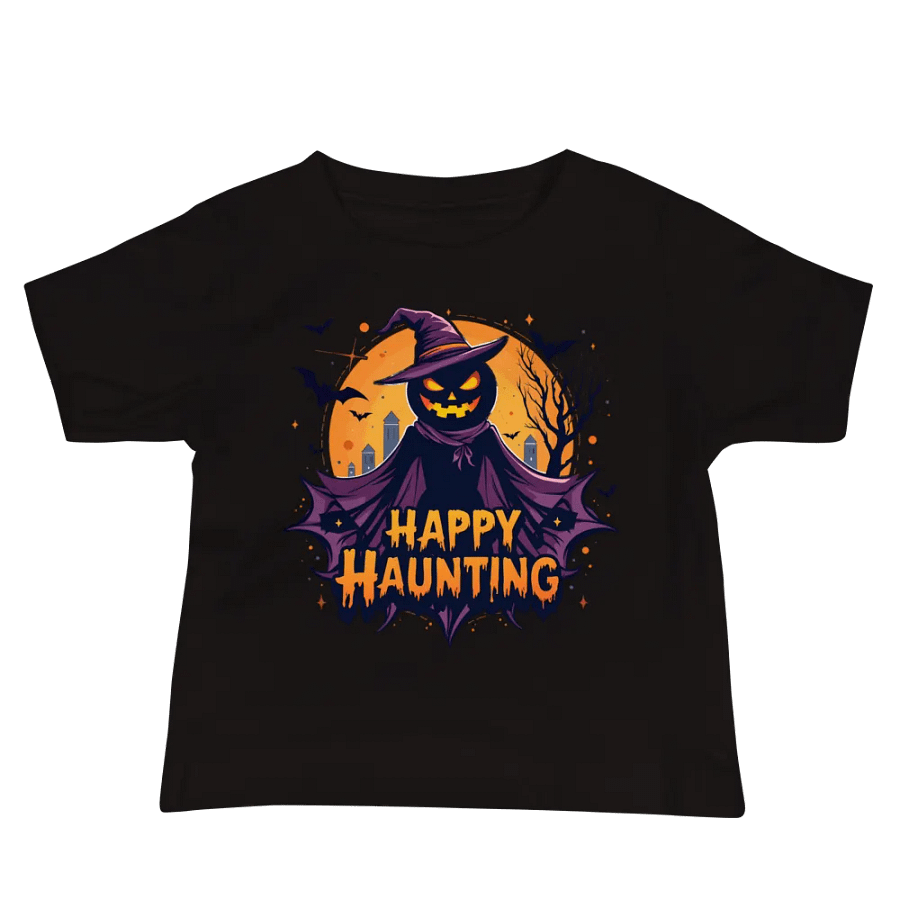 Happy Haunting Baby Tee product image (4)