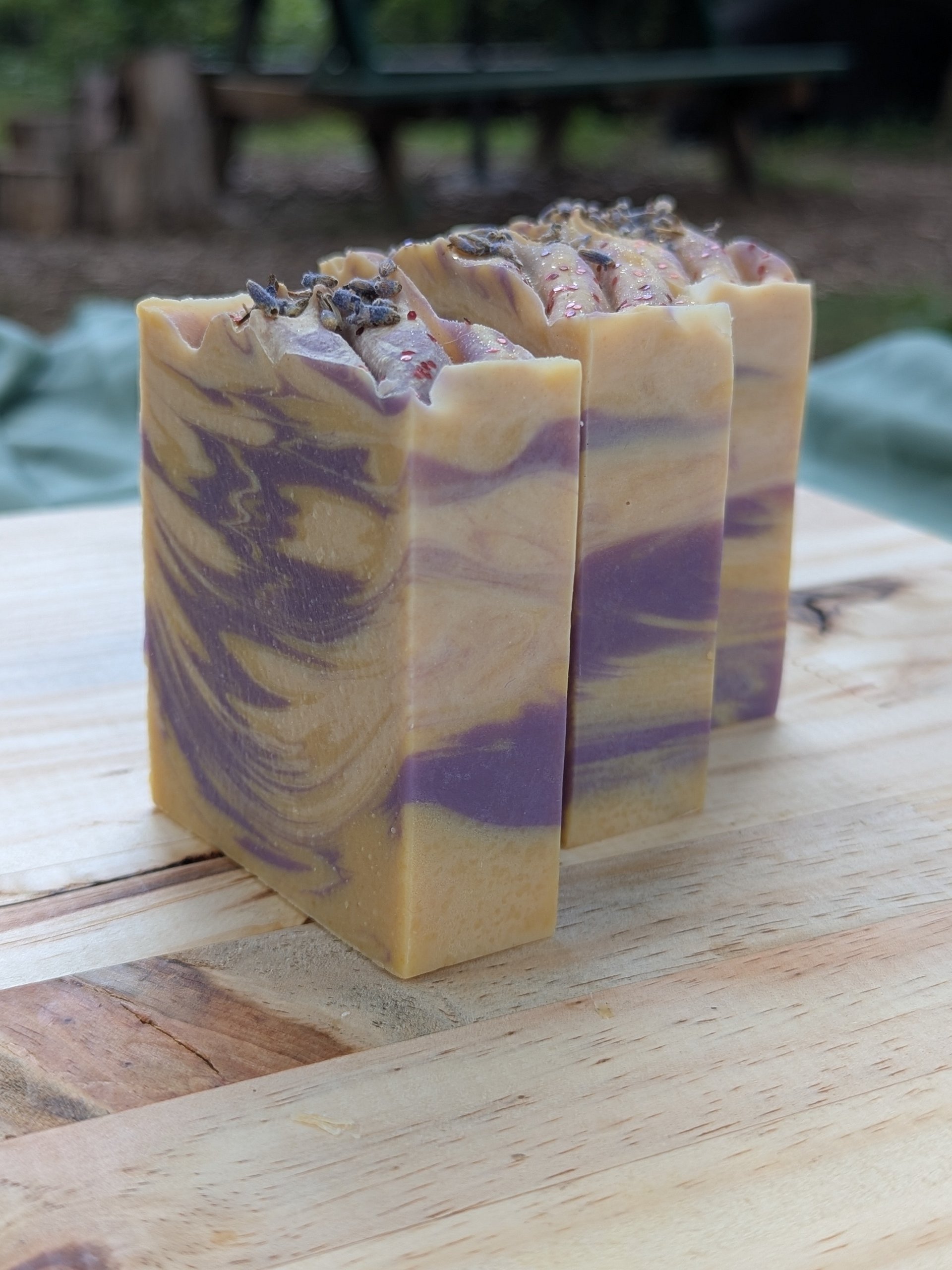 Lavender Lemon Cold Process Goat Milk Soap product image (6)