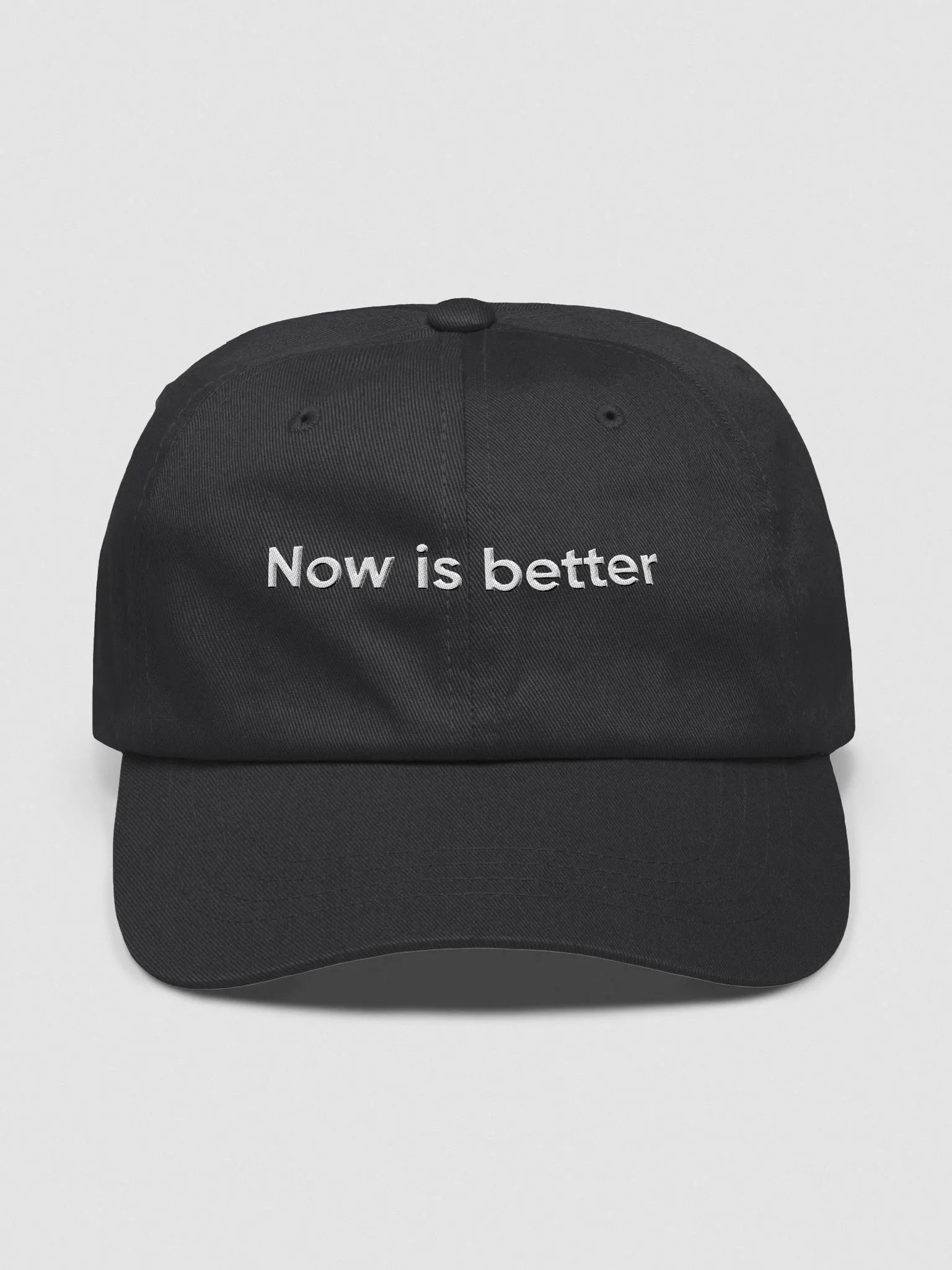 Now is better cap - 100% cotton product image (2)