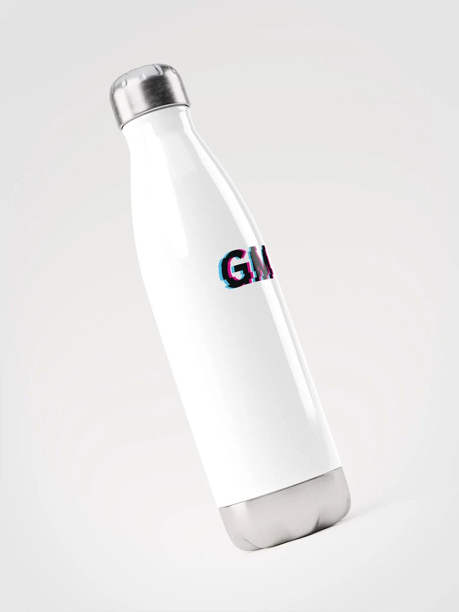 GM White Stainless Steel Water Bottle product image (3)