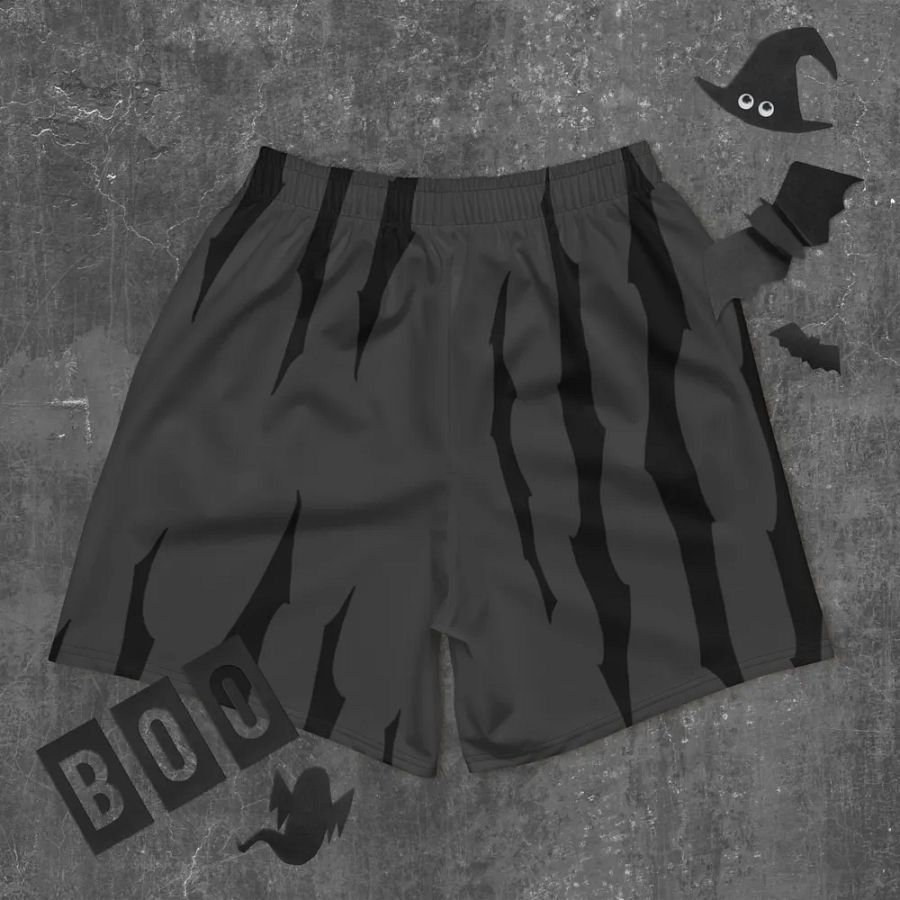 [ ITZJOEL44 ] GRAY/BLACK Athletic Shorts product image (9)