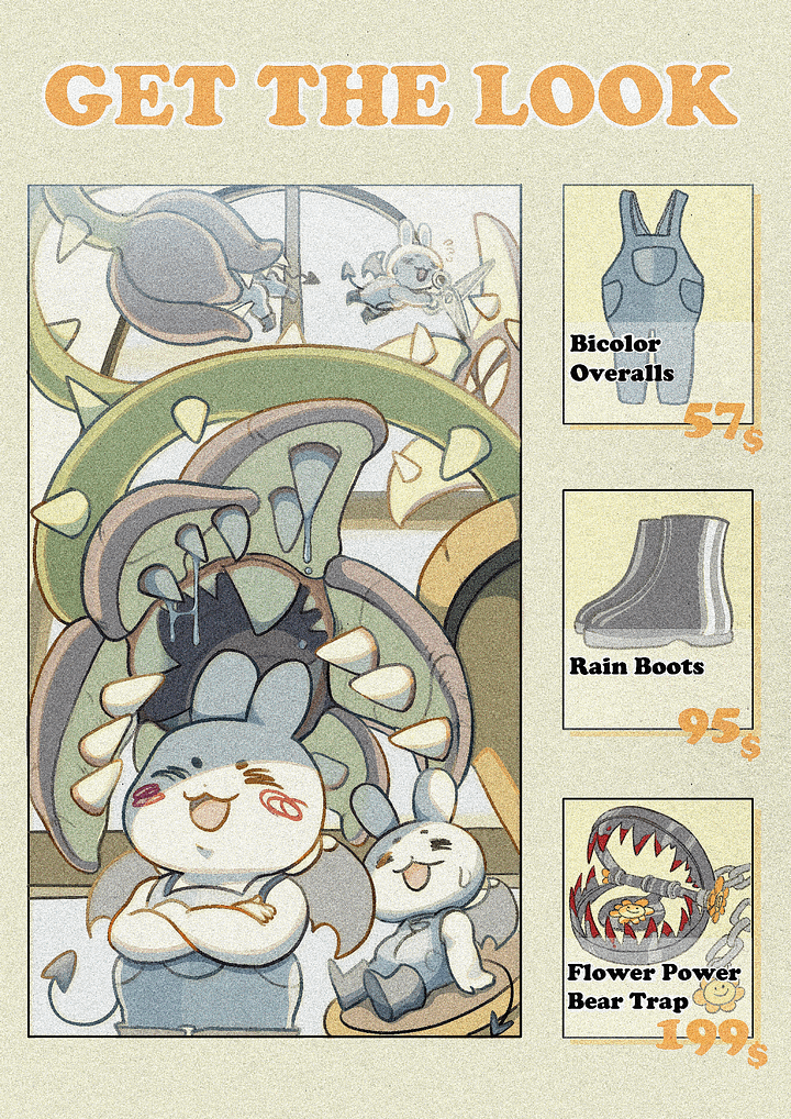 Get The Look Batbunny Print product image (1)