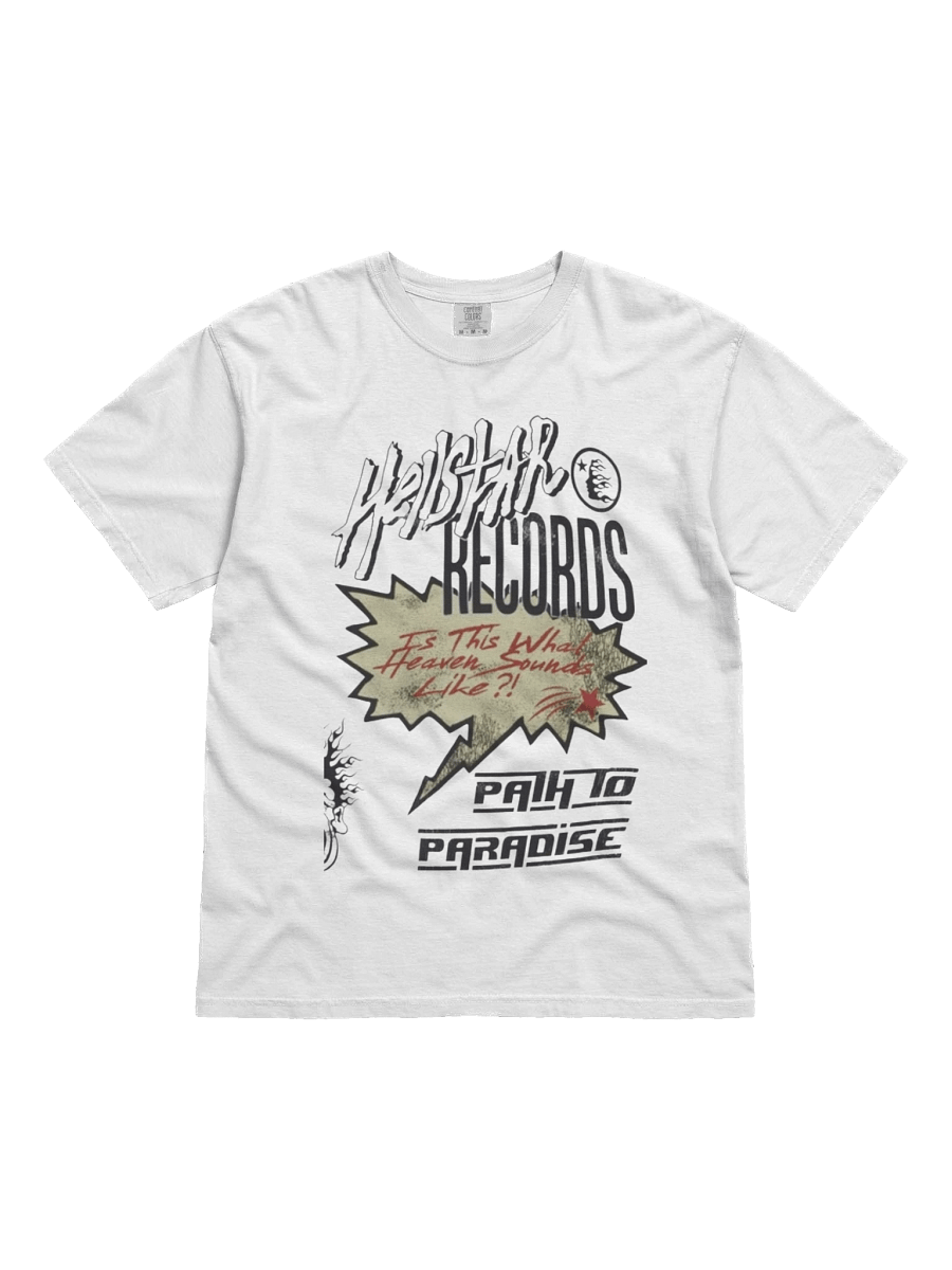 Hellstar Records T-shirt Off-White product image (1)