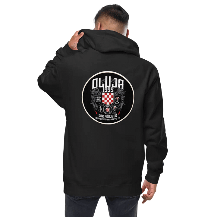 Croatian Oluja 1995 Zip-Up Hoodie product image (1)