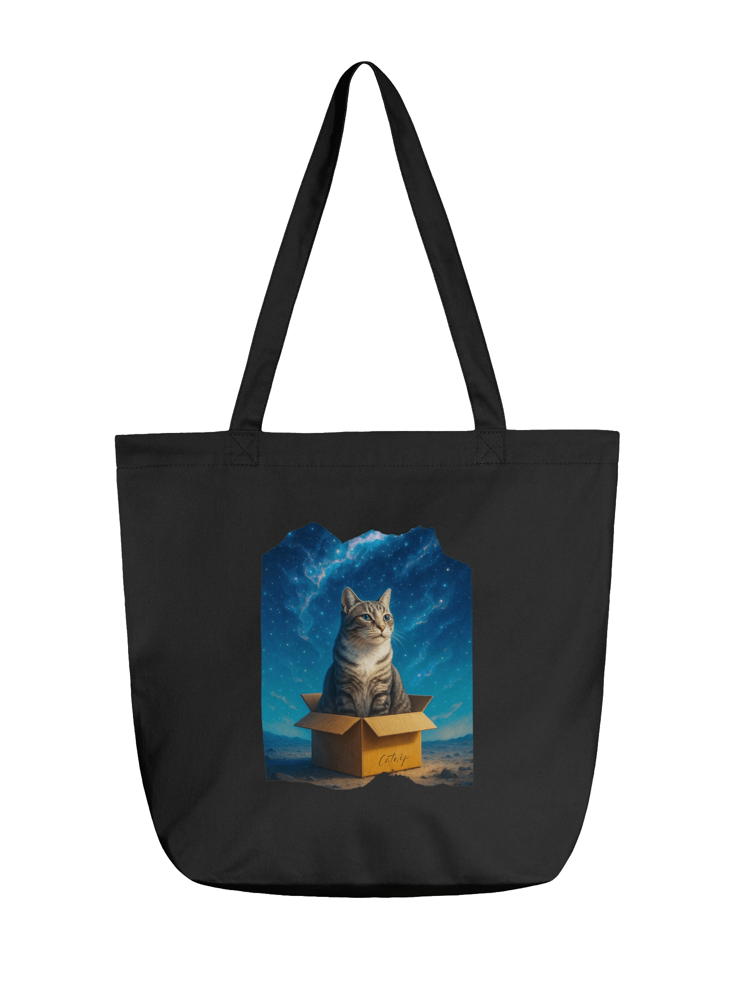 Eco-friendly tote bag: Catnip Cat product image (1)