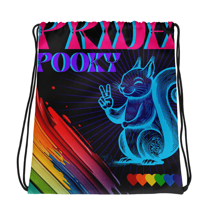 Prideful Peace Drawstring Bag product image (1)