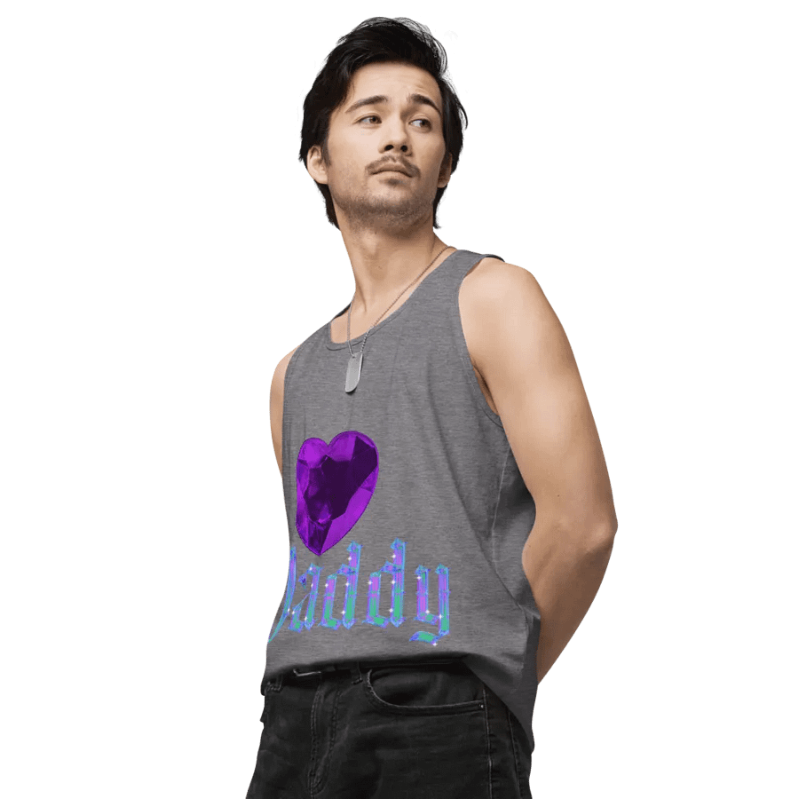 Daddy Gem Printed Muscle Tank product image (24)