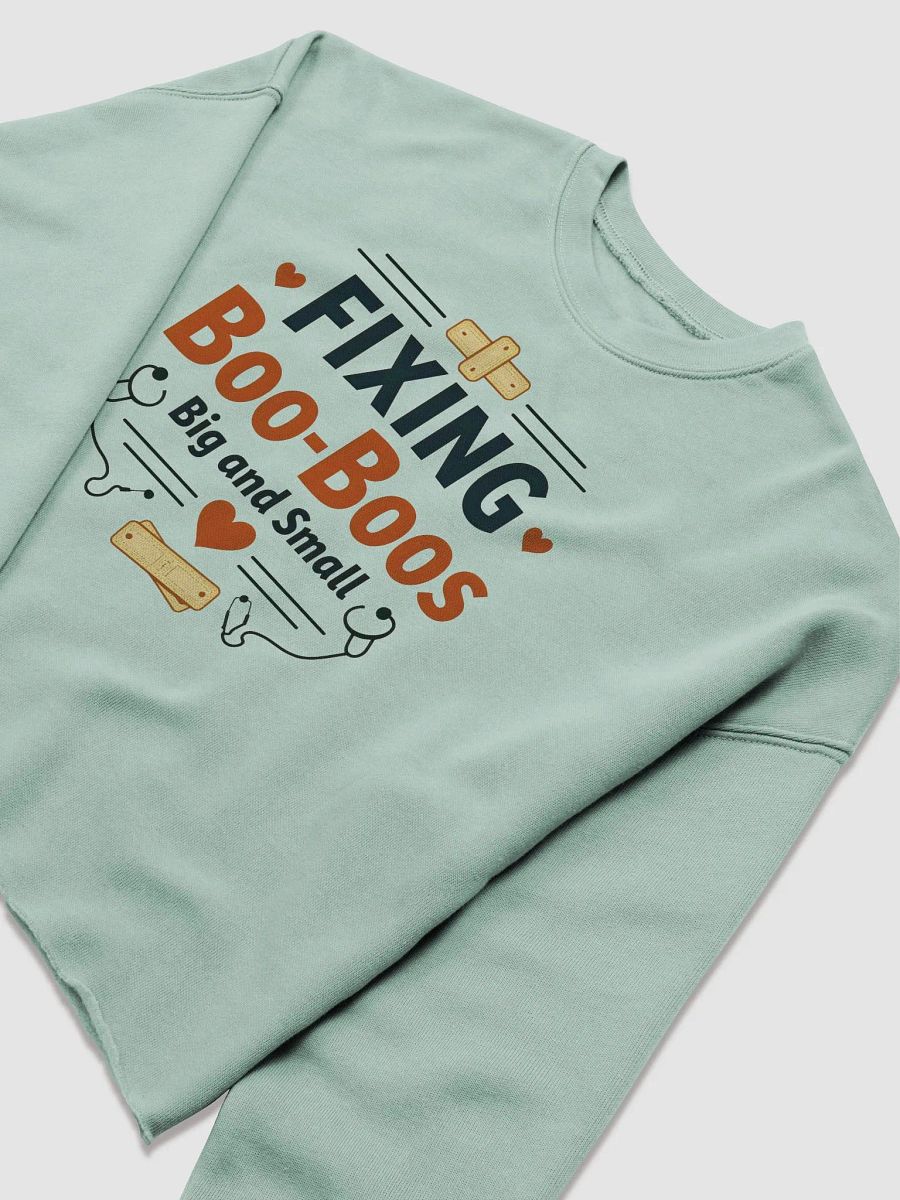 Boo-Boo Fixer Crop Sweatshirt product image (9)