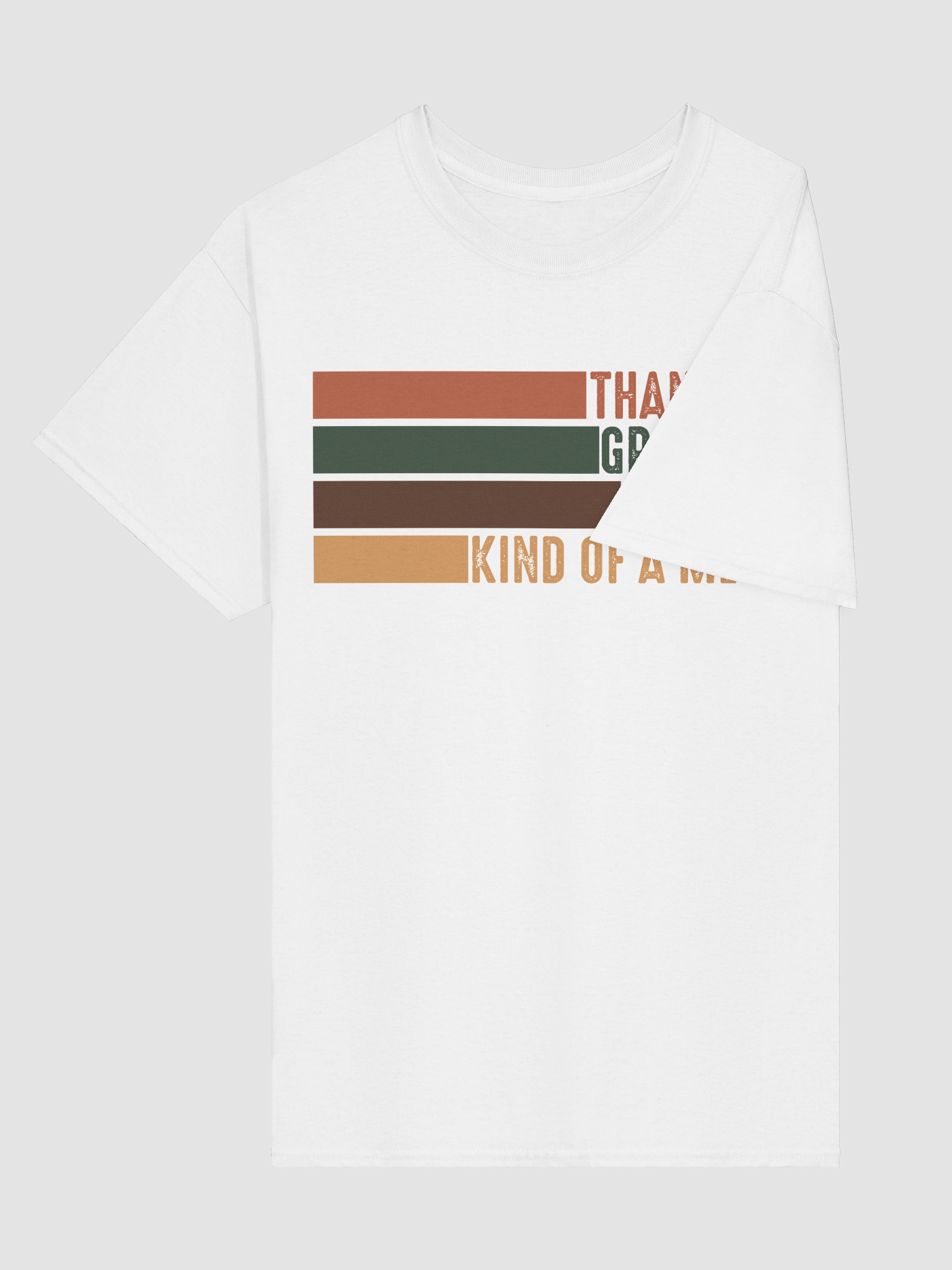 Thankful Grateful Blessed Kind of a Mess Tee product image (99)