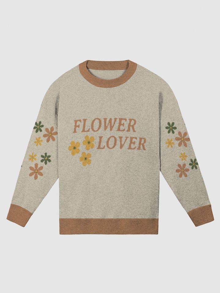 Flower Lover Jacquard Crewneck product image (9)