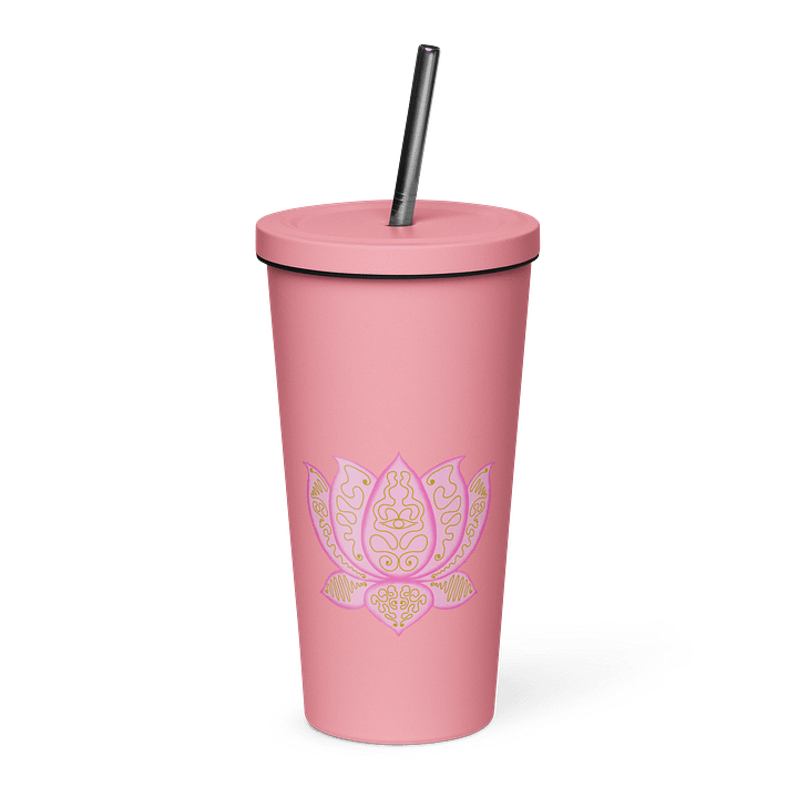 Lotus Bloom Insulated Tumbler product image (1)