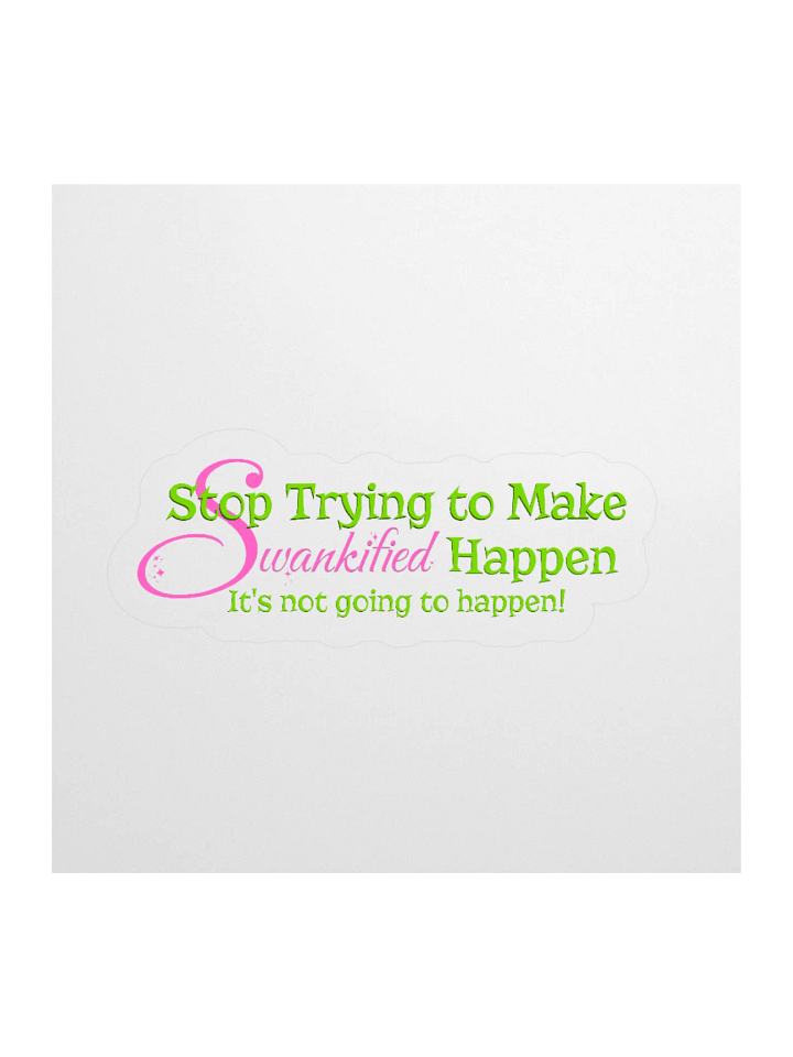 Swankified Stickers – Kiss-Cut Vinyl Wicked x Mean Girls Meme Decals product image (1)