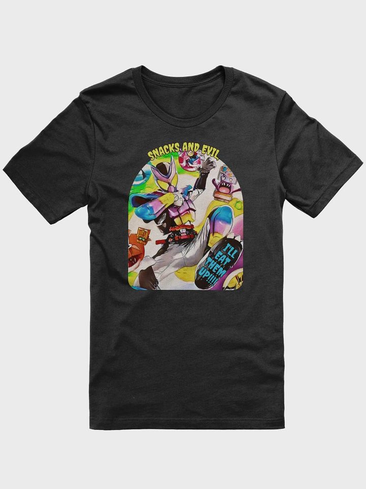 Snacks & Evil Comic-Inspired T-Shirt product image (1)
