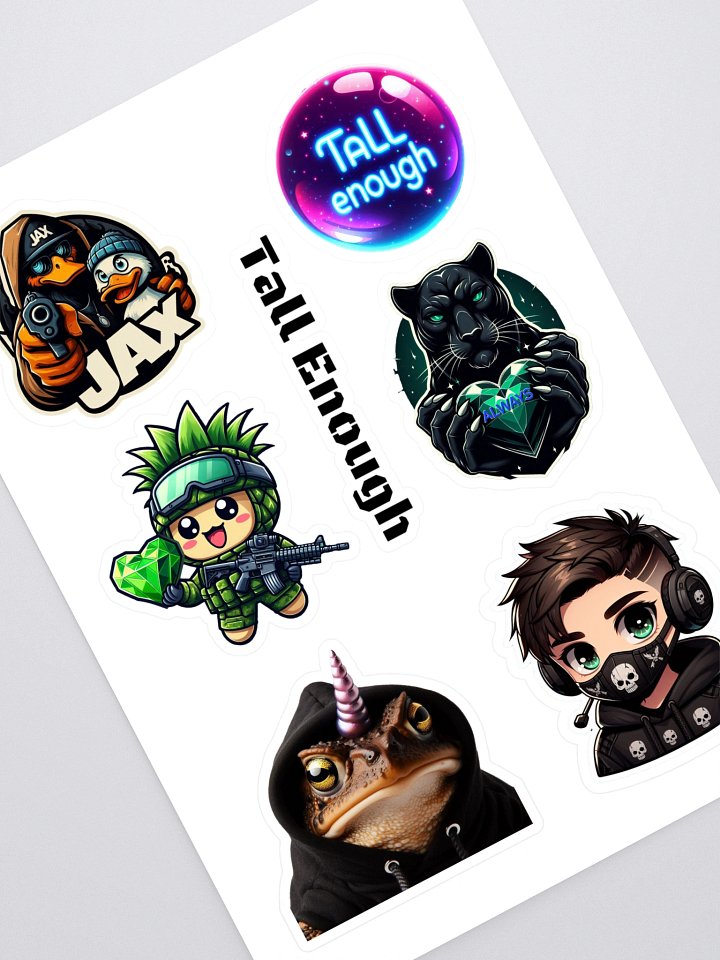 Custom DarkRaven Sticker Sheet - Express Yourself! product image (1)