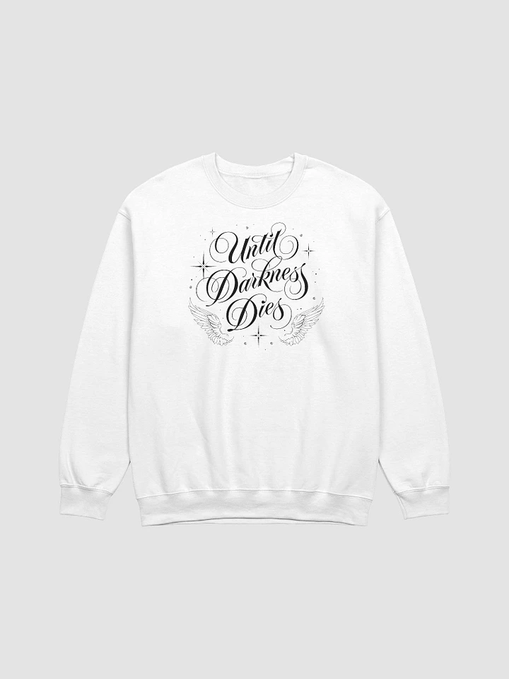 Until Darkness Dies (wings design) Gildan Classic Crewneck Sweatshirt product image (17)