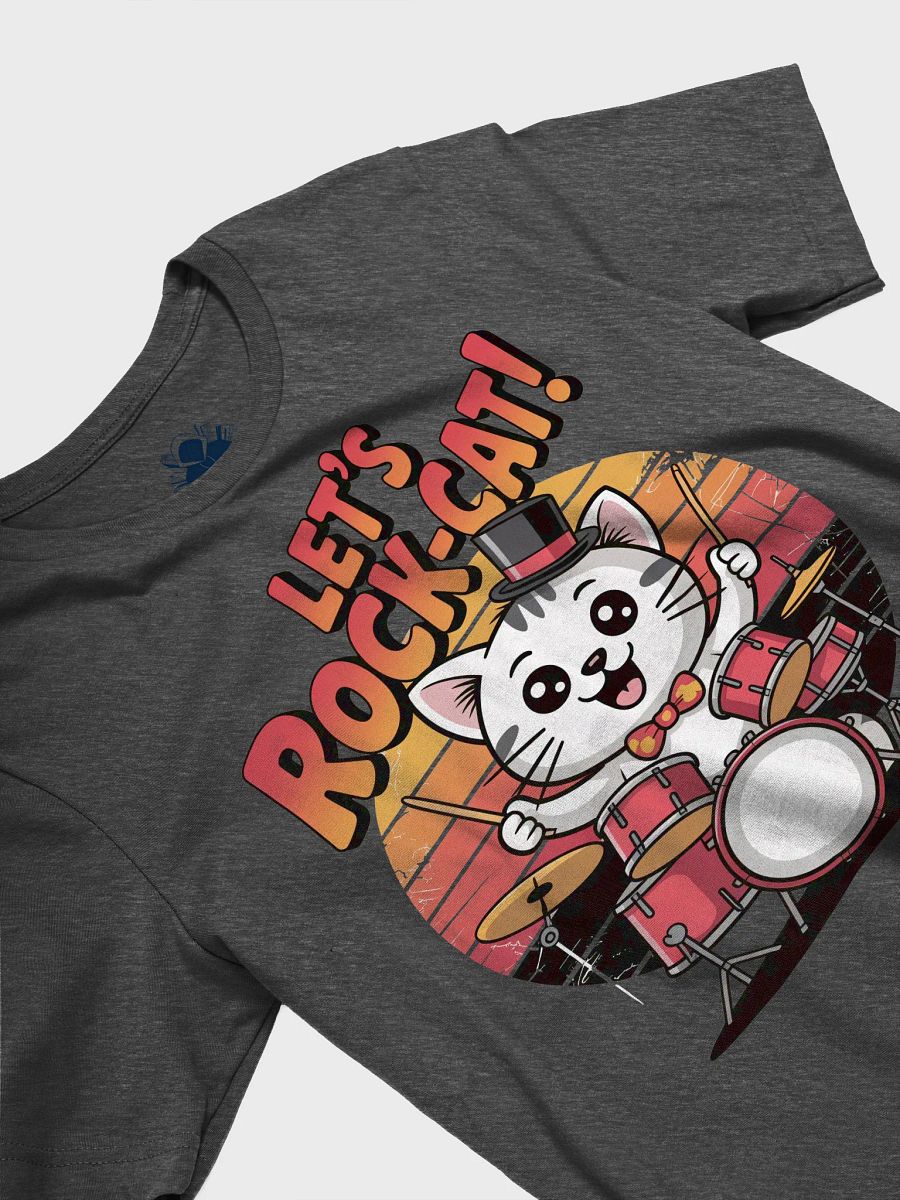 Rock-Cat Drummer T-Shirt product image (14)