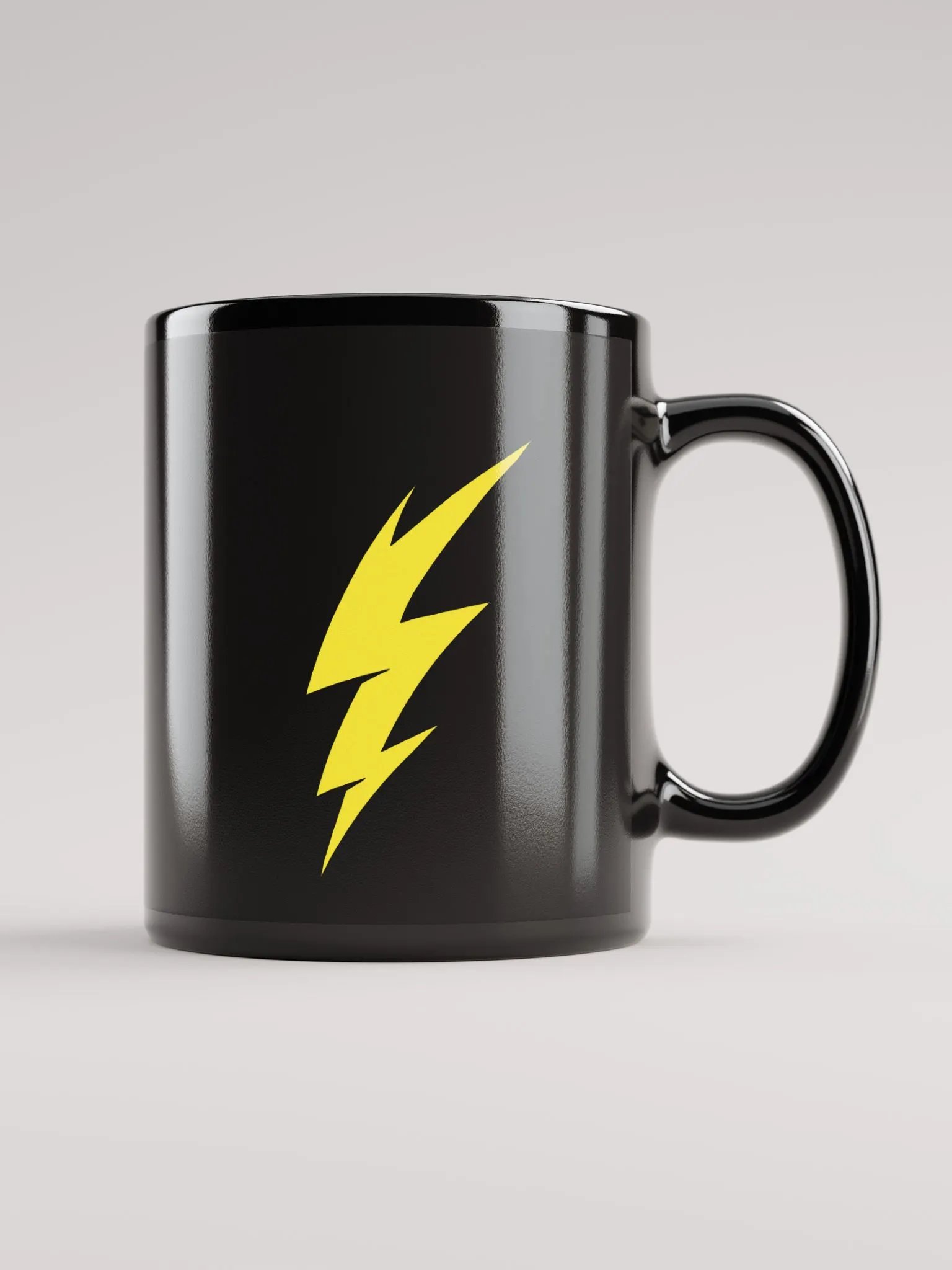 Lightning Bolt Black Mug product image (1)