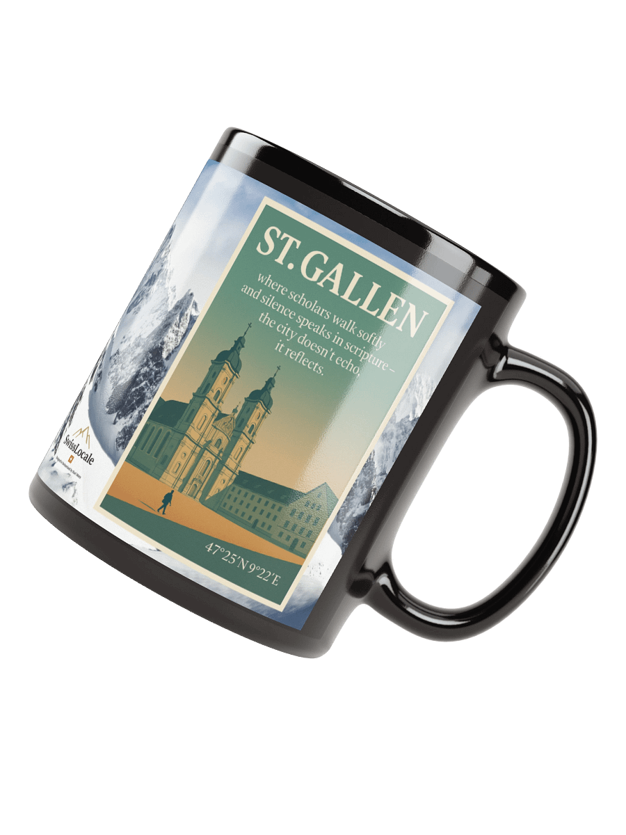 🇨🇭 St. Gallen Mug — Fabric of Quiet Strength product image (4)