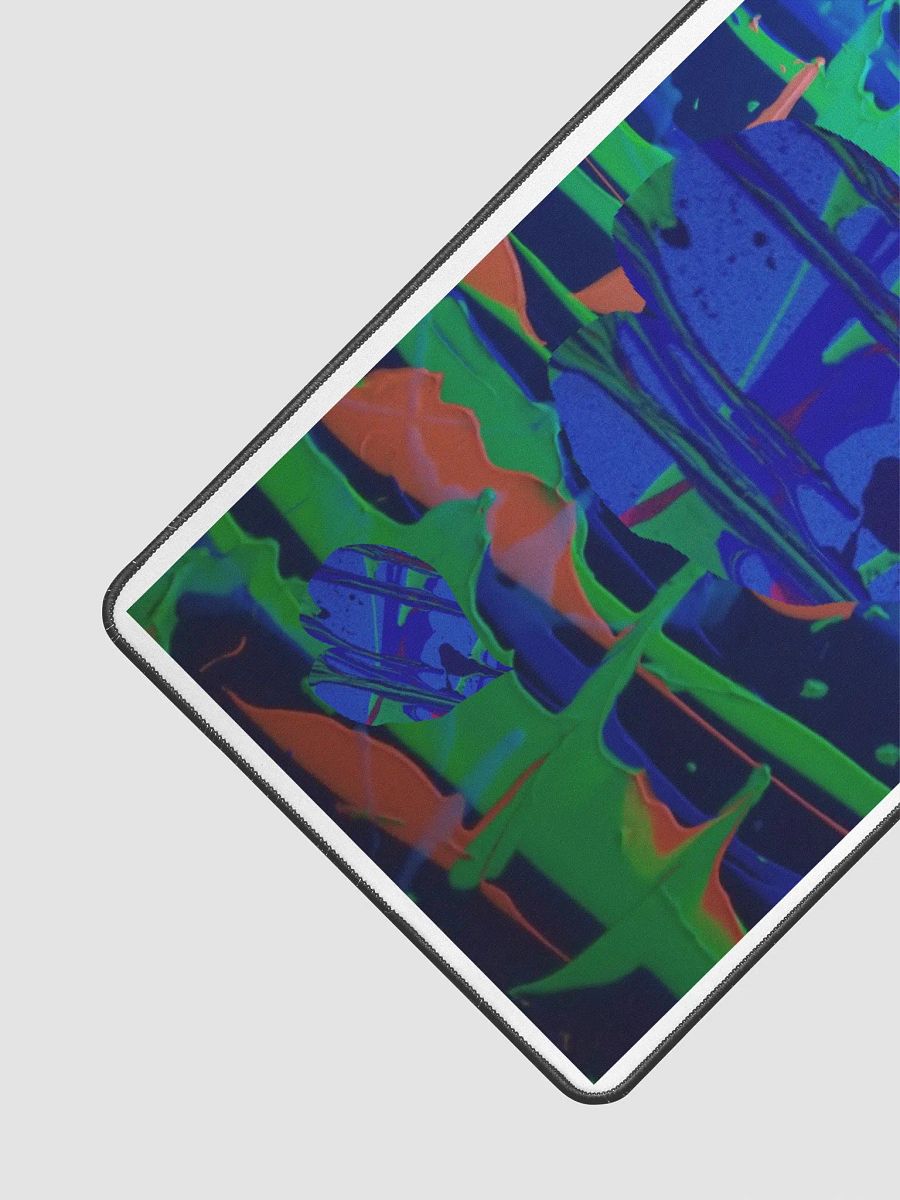 Blacklightlit abstract painting mousepads..feel the love product image (3)