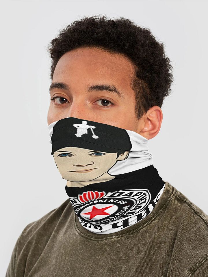 Grobari Čikago KK Partizan All-Over Print Neck Gaiter product image (2)