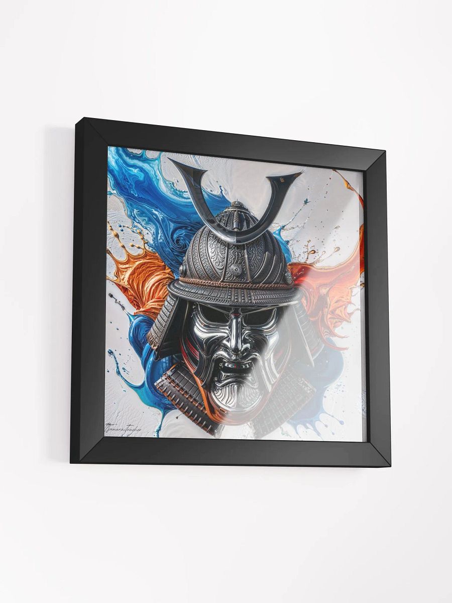 Samurai Splatter: Framed Matte Poster product image (16)