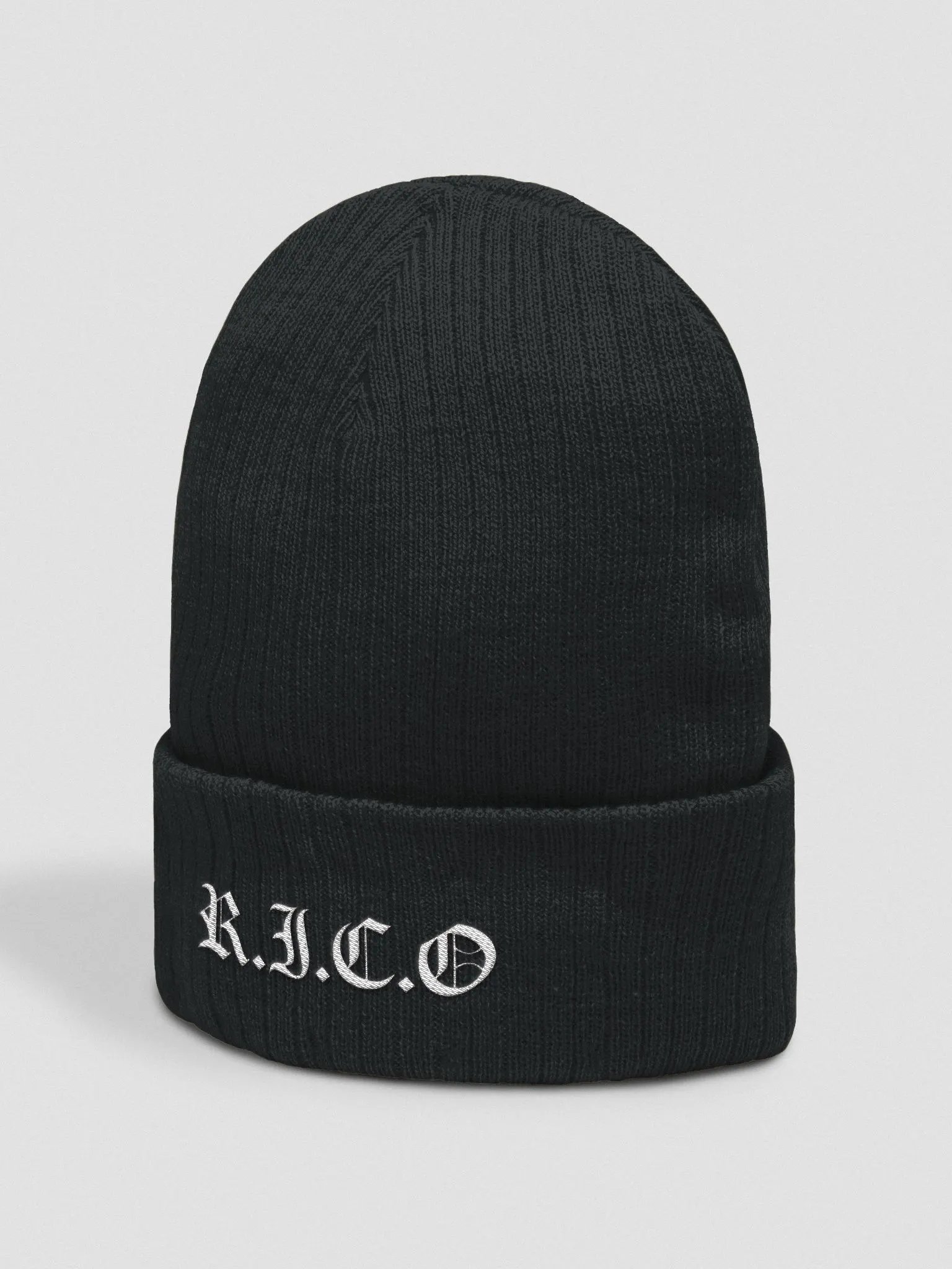 R.I.C.O - Beanie (White Logo) product image (10)