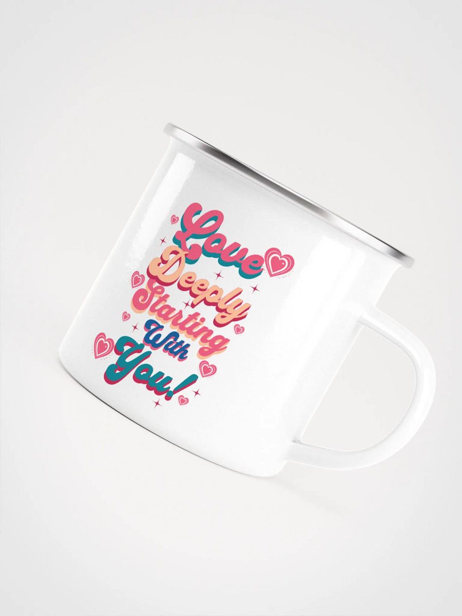 Love Deeply Enamel Adventure Mug product image (5)