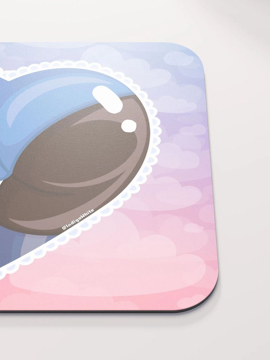Blue Heart Booty Mousepad product image (5)