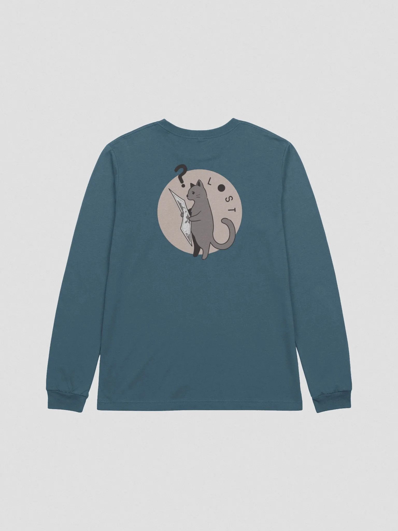 Lost Cat Large Back Logo Long Sleeve product image (9)