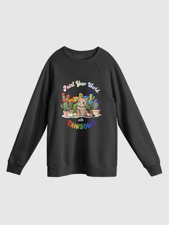Rainbow Kitten Artist Sweatshirt product image (2)