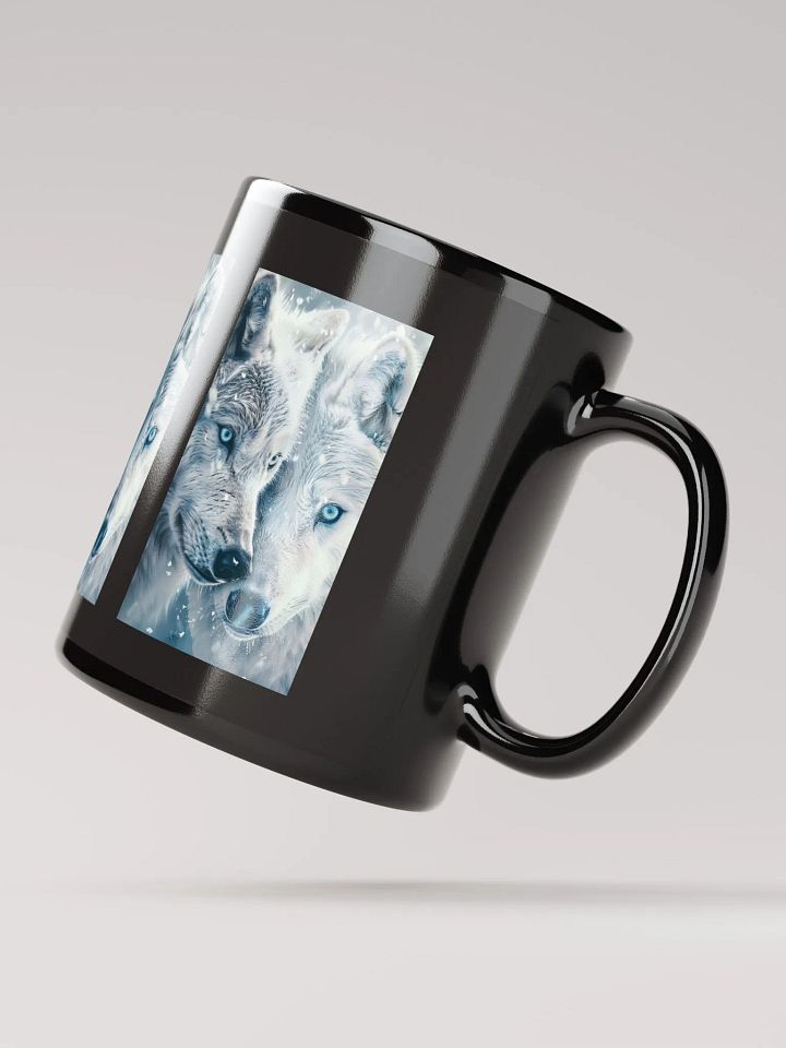 Arctic Gaze Wolves Mug product image (4)