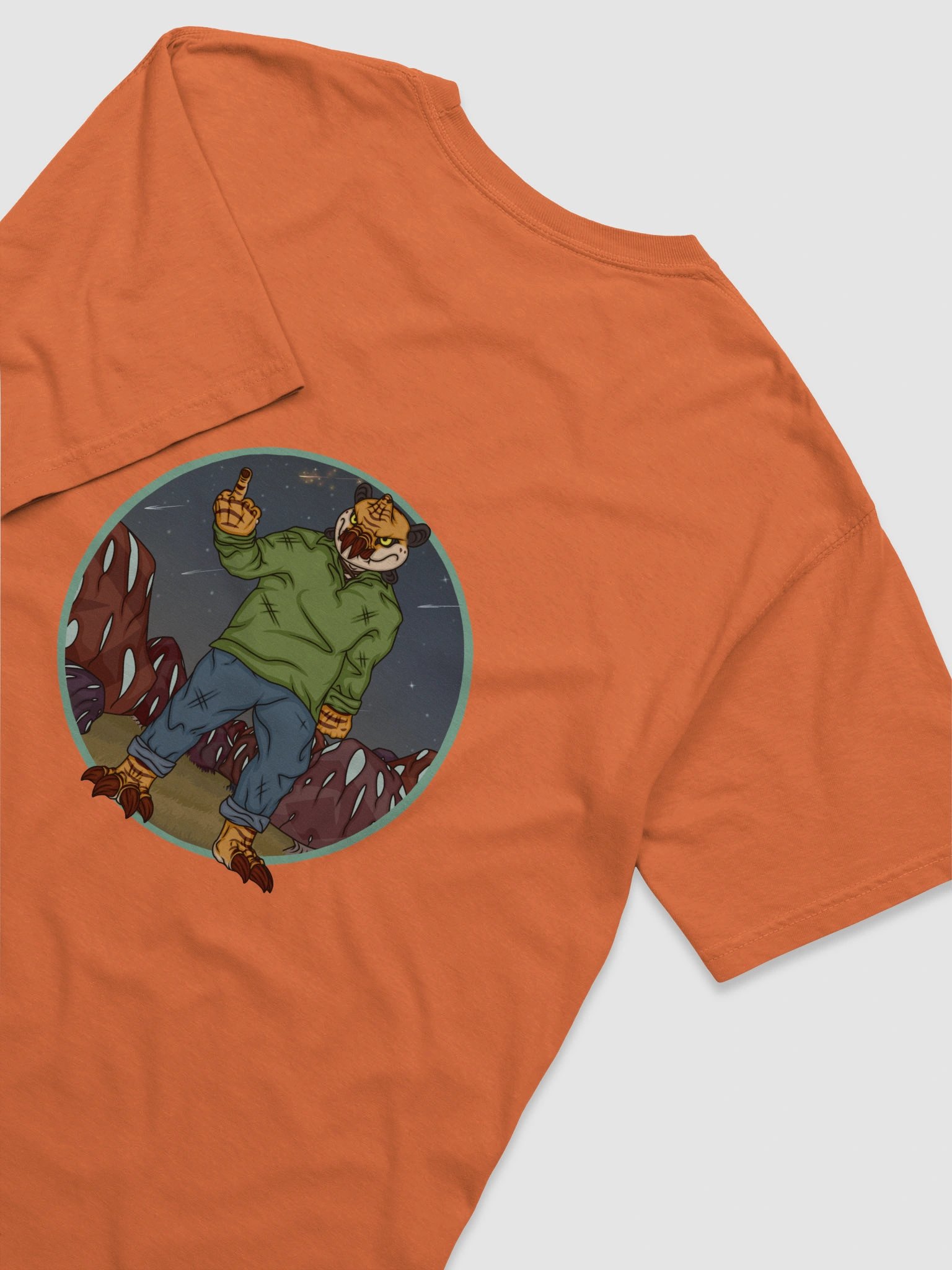 DEVOID Stylized Cerot Tee (White Logo) product image (6)