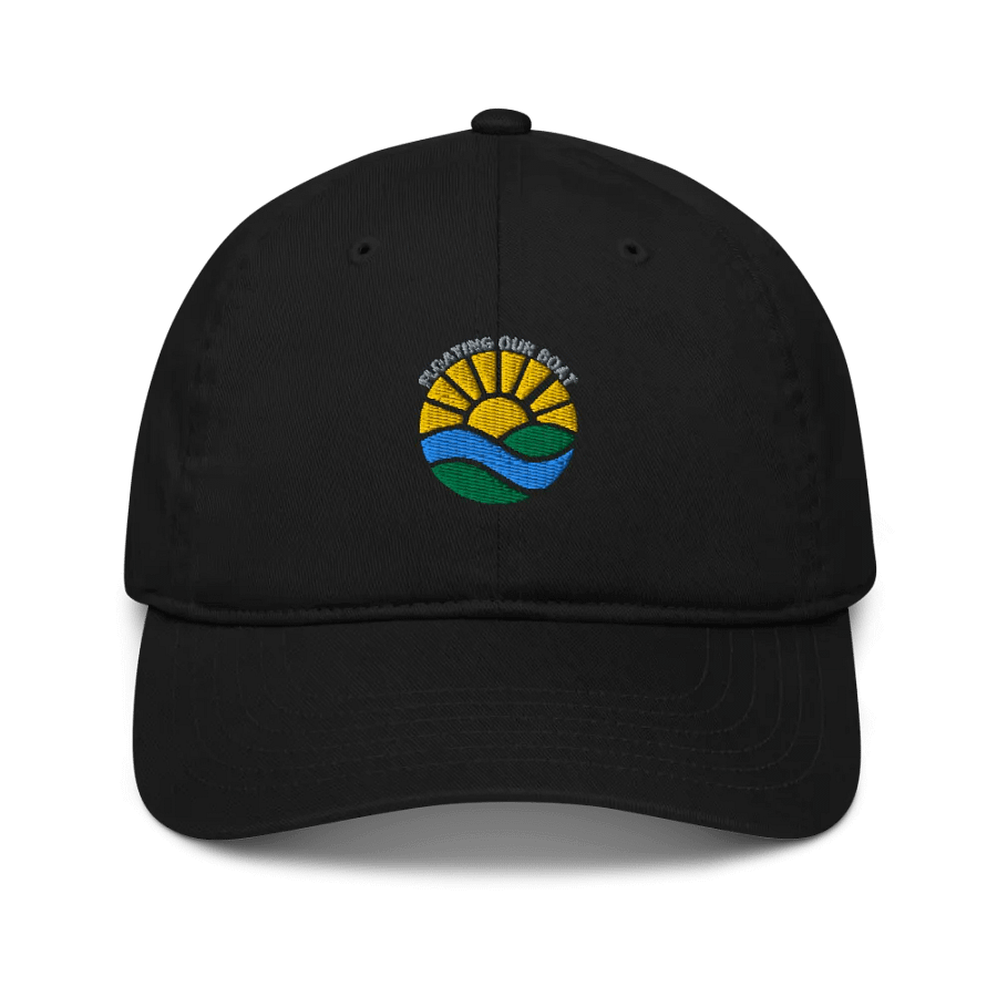 Sunrise Serenity Embroidered Organic Dad Hat product image (1)