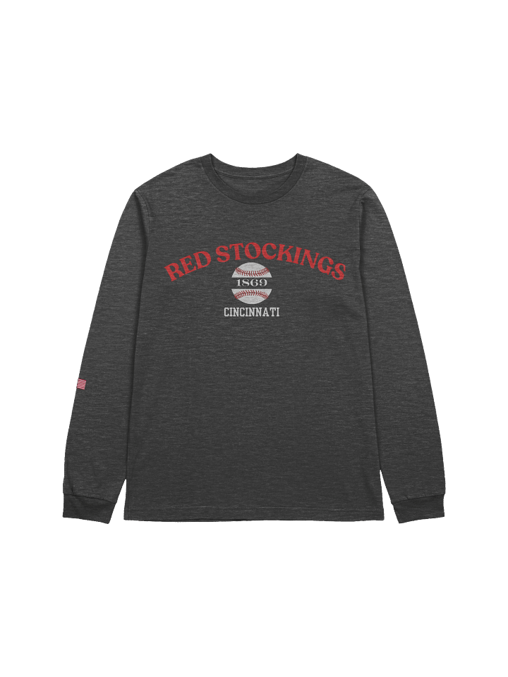 Vintage Cincinnati Baseball Long Sleeve Tee product image (8)