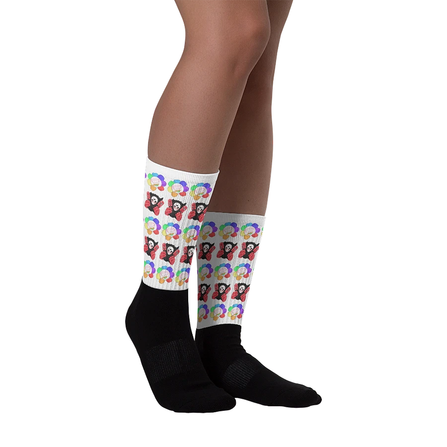 White Flower and Visceral Socks product image (2)